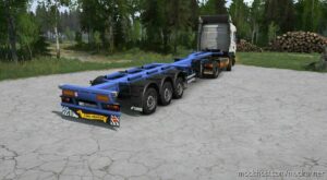 MudRunner Mod: Semi-Trailer Container Chassis V16.12.21 (Image #3)