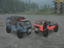 Jeep Safari: Mighty FC Concept Mod for MudRunner