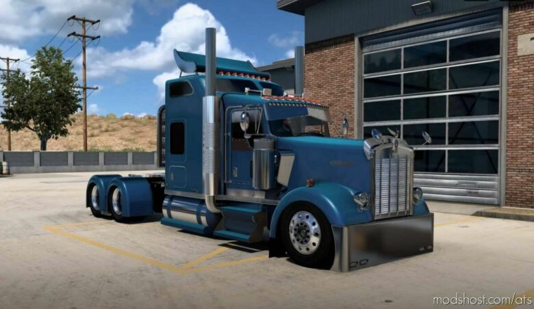 Kenworth W900L Custom Truck [1.43] for American Truck Simulator