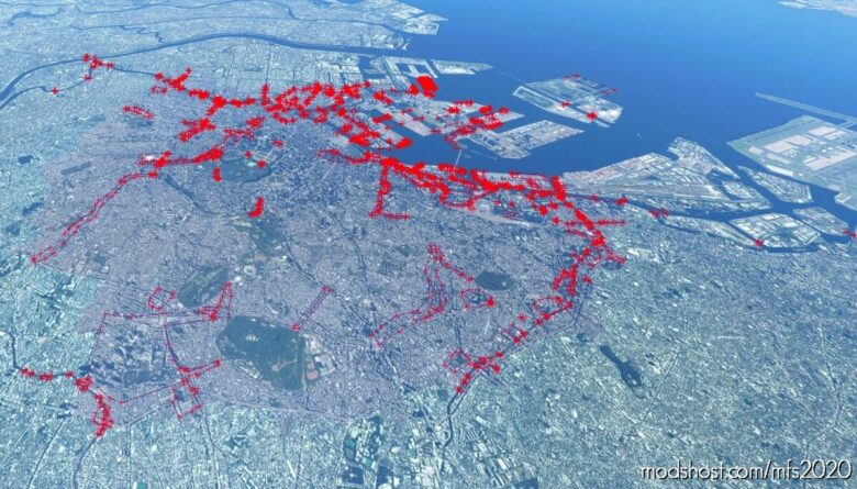 Tokyo & Yokohama Foliage & Water Clean-Up – Japan for Microsoft Flight Simulator 2020