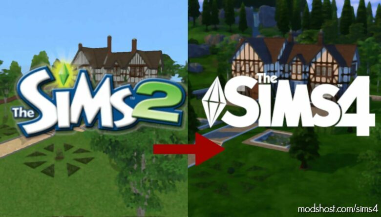 Sims 2 In Sims 4 – ALL Worlds Savefile Beta for The Sims 4