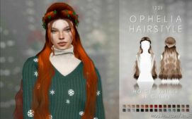 Ophelia Hairstyle for The Sims 4