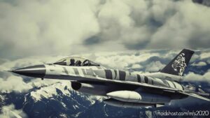 MSFS 2020 Poland Livery Mod: F-16 Tiger Demo Team Poland (Image #3)