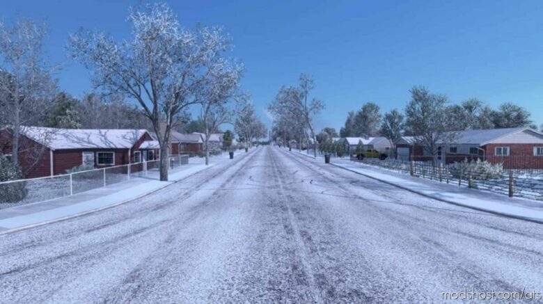 Frosty Winter Weather Mod V4.5 for American Truck Simulator