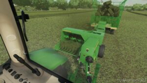 FS22 John Deere Trailer Mod: 348 Square Baler (Image #5)