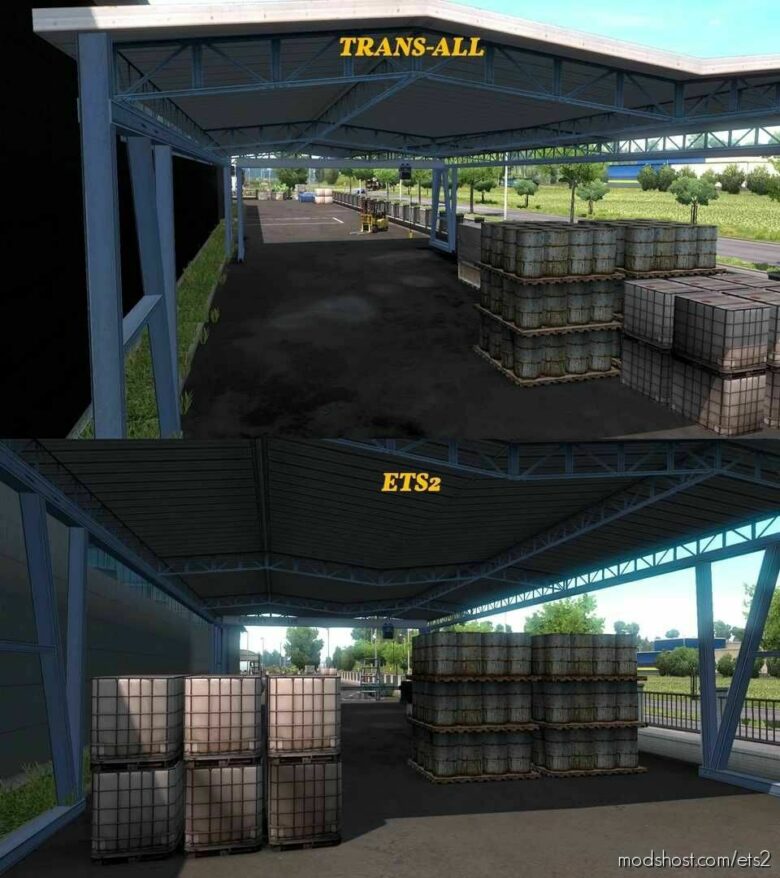 Trans-All Garage [1.43] for Euro Truck Simulator 2
