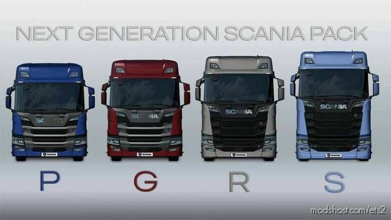 Next Generation Scania P G R S V2.5.1 UPD 19.12.21 [1.43] for Euro Truck Simulator 2
