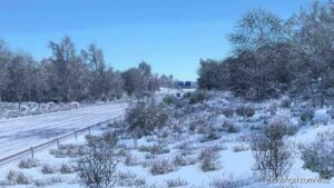 Frosty Winter Weather Mod V9.0 for Euro Truck Simulator 2