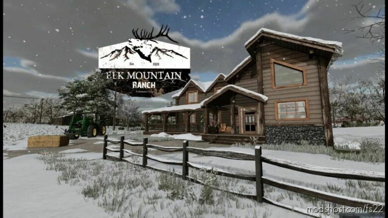 ELK Mountain Ranch SET for Farming Simulator 22