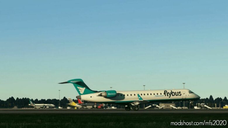 Flybus – Aerosoft CRJ-700 [8K Fictional] for Microsoft Flight Simulator 2020