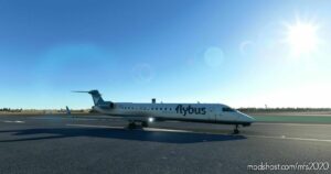 MSFS 2020 CRJ-700 Livery Mod: Flybus – Aerosoft CRJ-700 8K Fictional (Image #2)