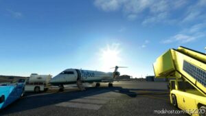 MSFS 2020 CRJ-700 Livery Mod: Flybus – Aerosoft CRJ-700 8K Fictional (Image #3)