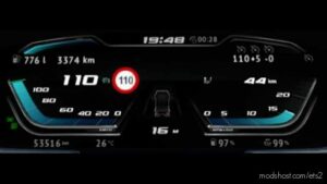 DAF Xg-Xg Improved Dashboard V1.0.1 for Euro Truck Simulator 2