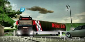 FS22 Scania Trailer Mod: Transports Freret ET Fils (Image #2)