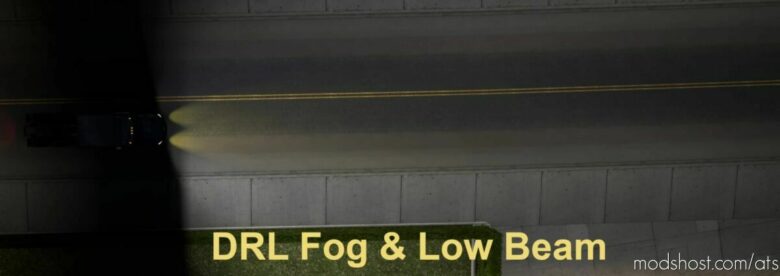 FOG Lights For Truck Bumpers [1.43] for American Truck Simulator