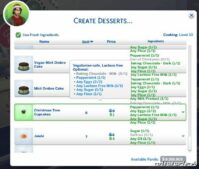 Sims 4 Mod: Christmas Pack 2021 – 4 NEW Custom Recipes (Image #12)