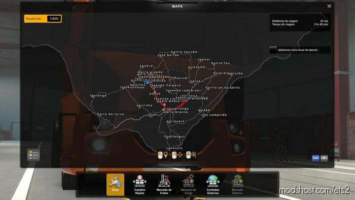 Mapa Eldorado Free [1.43] for Euro Truck Simulator 2