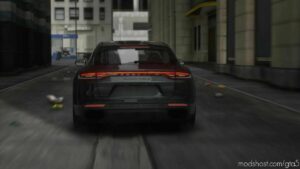 GTA 5 Porsche Vehicle Mod: Panamera Turbo S Sport Turismo 2021 (Image #5)