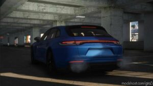GTA 5 Porsche Vehicle Mod: Panamera Turbo S Sport Turismo 2021 (Image #6)