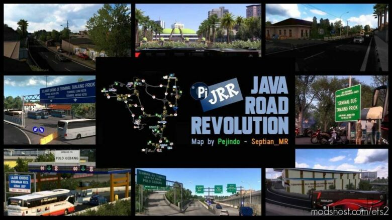 Java Road Revolution V0.35 [1.43] for Euro Truck Simulator 2
