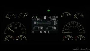 Volvo VNL 2018 Improved Dashboard [1.43] for American Truck Simulator