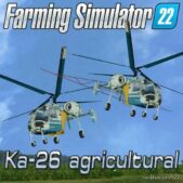 Helicopter KA-26 Agriculture for Farming Simulator 22