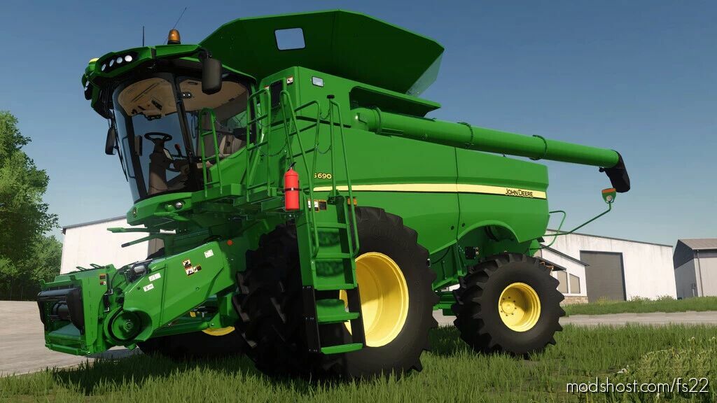 FS22: John Deere S600 Series Combine Mod - ModsHost