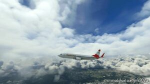 MSFS 2020 737-800 Livery Mod: B738 Austrian Airlines (Image #2)