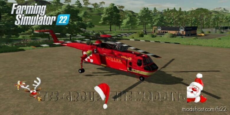 Sikorsky S64 Skycrane Fire for Farming Simulator 22