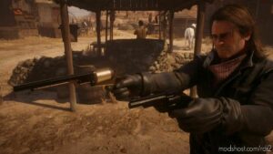 RDR2 Weapon Mod: Colt Navy Replaces Cattleman (Image #5)