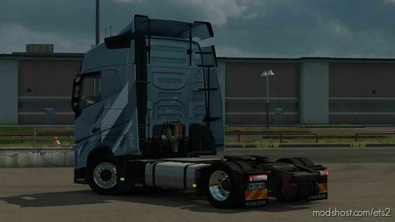 LOW Deck Chassis Addon For Volvo FH16 2012 Reworked V3.1.8 [1.43] for Euro Truck Simulator 2