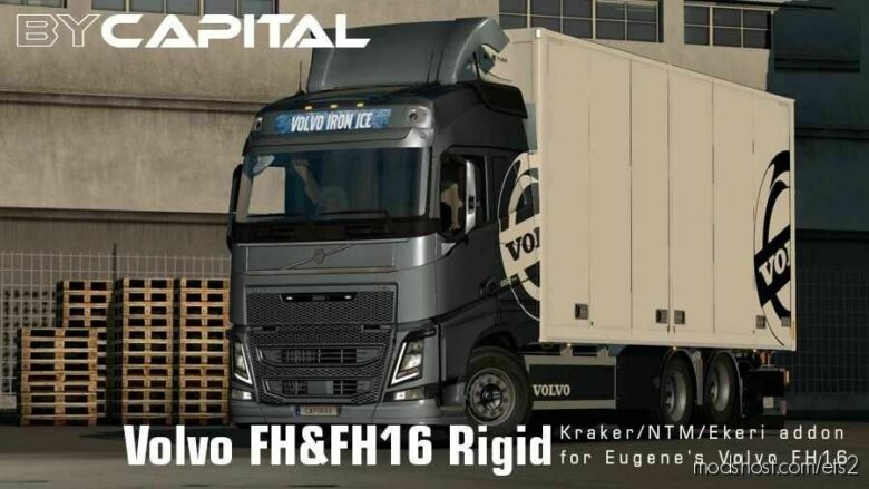Tandem Addon For Volvo FH16 2012 Reworked V3.1.8 [1.43] for Euro Truck Simulator 2