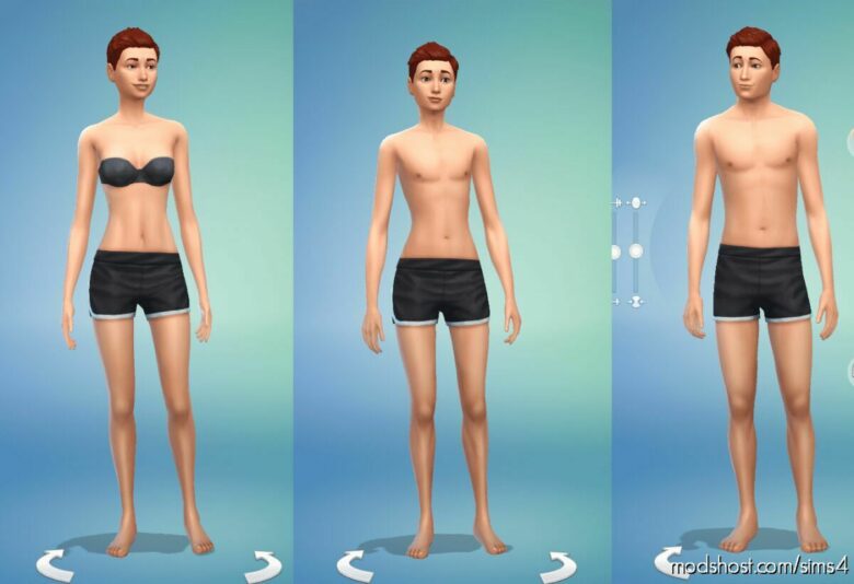 Ingame Gender Transition Mod for The Sims 4