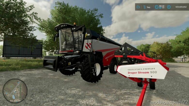 Rostselmash RSM 161 & DS900 V1.1 for Farming Simulator 22