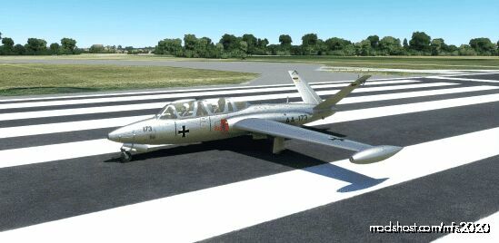 Repaint Fouga Magister GAF AA-173 for Microsoft Flight Simulator 2020