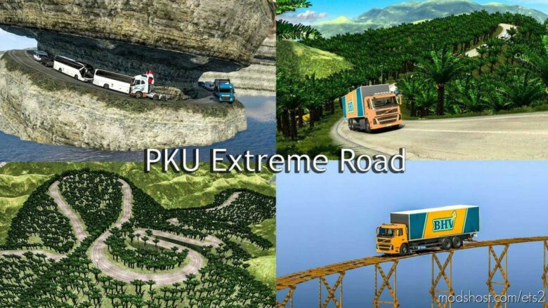 PKU Extreme Road Map Save Game Profile – [1.43] for Euro Truck Simulator 2