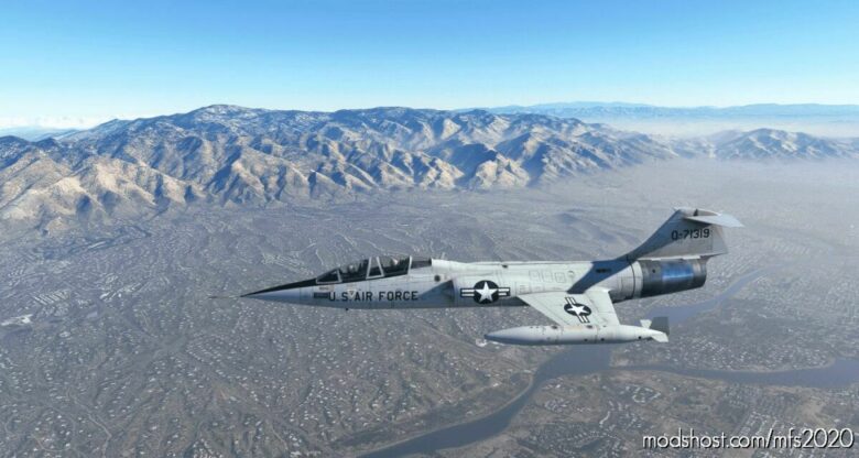 Lockheed TF-104 Usaf 57-1319 for Microsoft Flight Simulator 2020