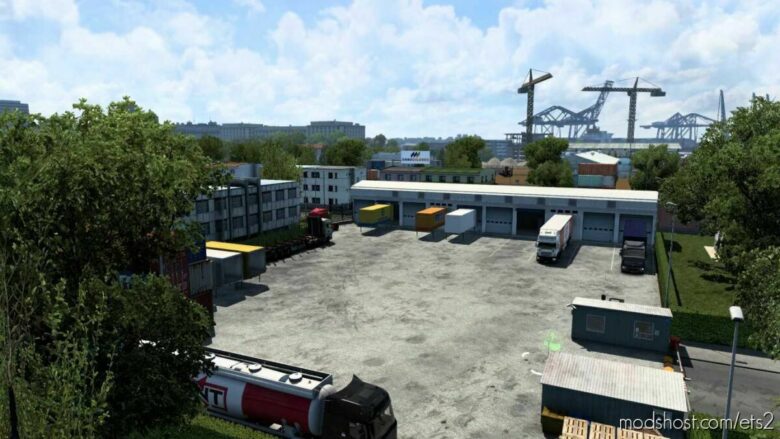 Hamburg Rebuilt + Warehouse V2.0 for Euro Truck Simulator 2