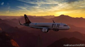 MSFS 2020 A32NX Livery Mod: 8K Fiji Airways A32NX (Image #2)