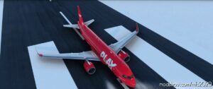 MSFS 2020 A320 Livery Mod: Airbus A320 NEO FBW Play Airlines (Image #2)