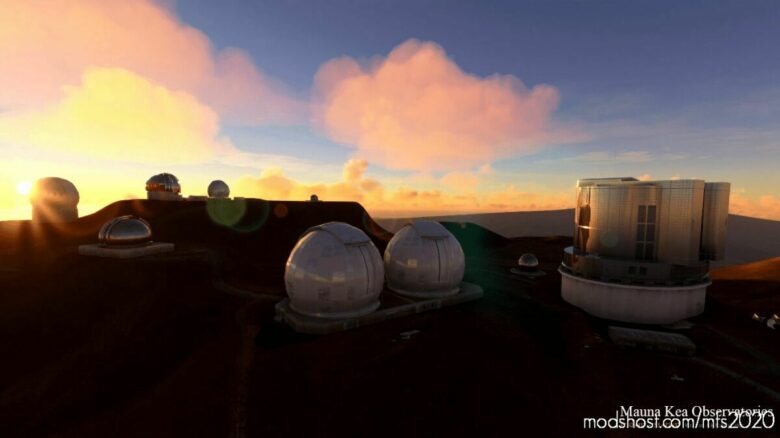 Mauna KEA Observatories for Microsoft Flight Simulator 2020