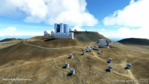 MSFS 2020 United States Scenery Mod: Mauna KEA Observatories (Image #2)