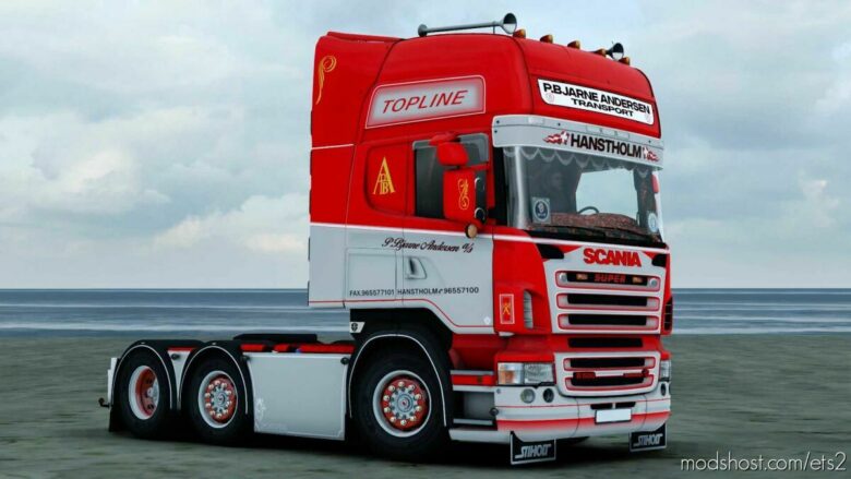P.bjarne Anderson Paintjob For Scania [1.43] for Euro Truck Simulator 2