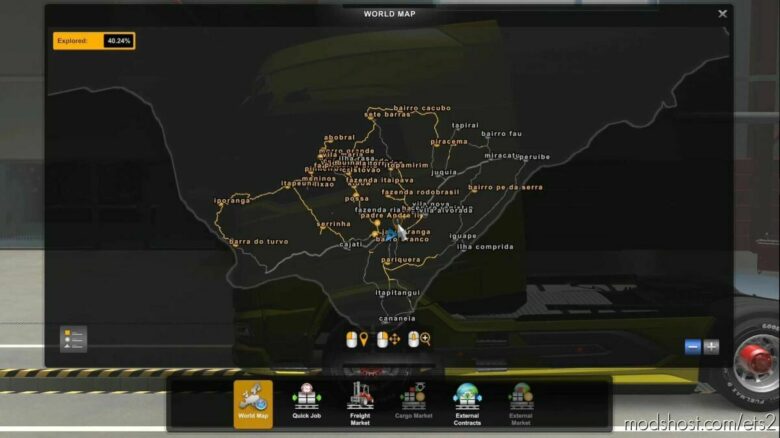 Map Eldorado Free Save Profile [1.43] for Euro Truck Simulator 2