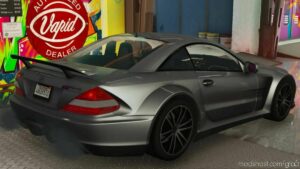 GTA 5 Mercedes-Benz Vehicle Mod: 2009 Mercedes-Benz SL65 AMG Black Series V1.0A (Image #3)