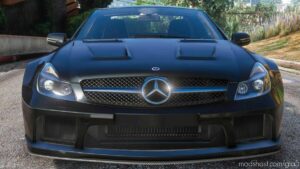 GTA 5 Mercedes-Benz Vehicle Mod: 2009 Mercedes-Benz SL65 AMG Black Series V1.0A (Image #9)