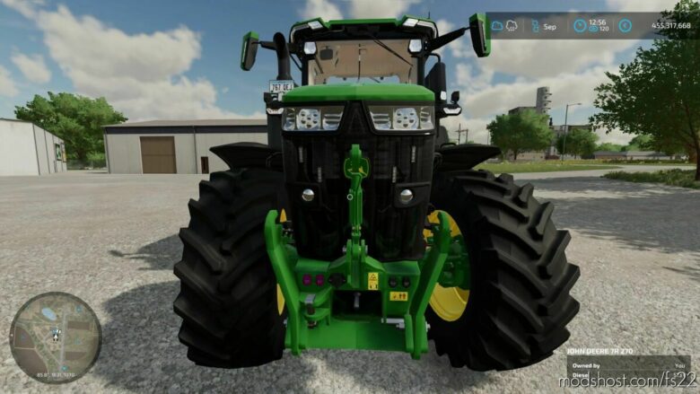 John Deere 7R Edit for Farming Simulator 22