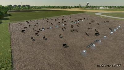 Open COW Pasture for Farming Simulator 22