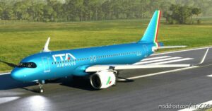 MSFS 2020 A320 Mod: ITA Airways “Real Livery” A320 NEO (Image #2)