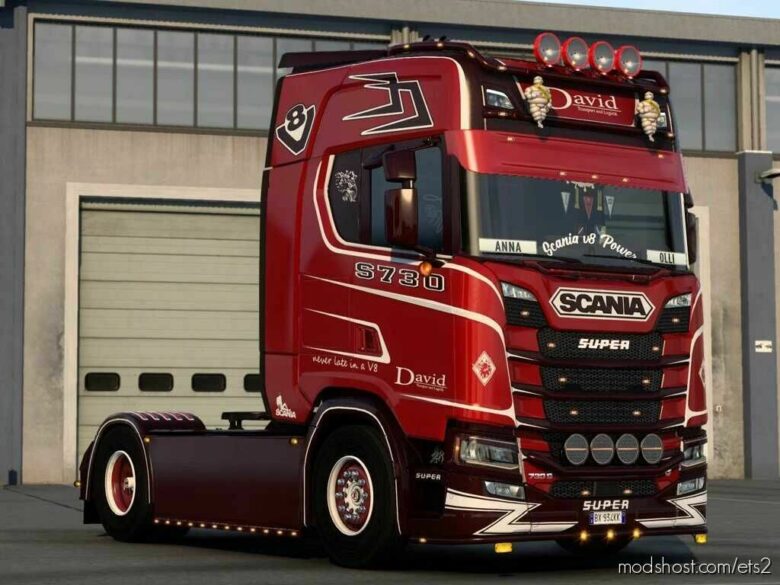 Scania S NG Skin for Euro Truck Simulator 2